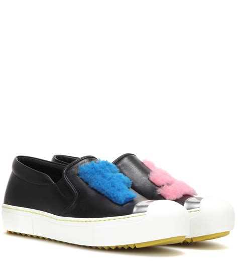 fendi slip on booties|Fendi ladies sneakers.